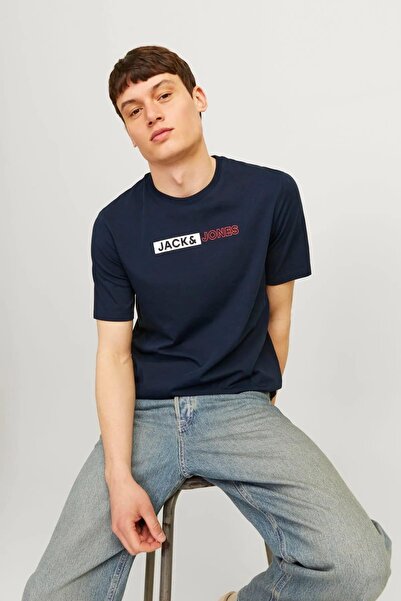 Jack & Jones Ανδρικό μπλουζάκι με λογότυπο Jack Jones Corp 12233999