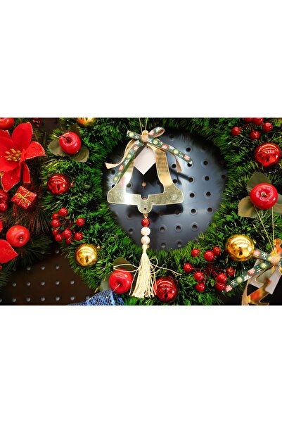 Flippy Christmas tree ornament, Flippy, Bell, Gold, Shiny, 14*28CM, Acrylic, Indoor/Outdoor