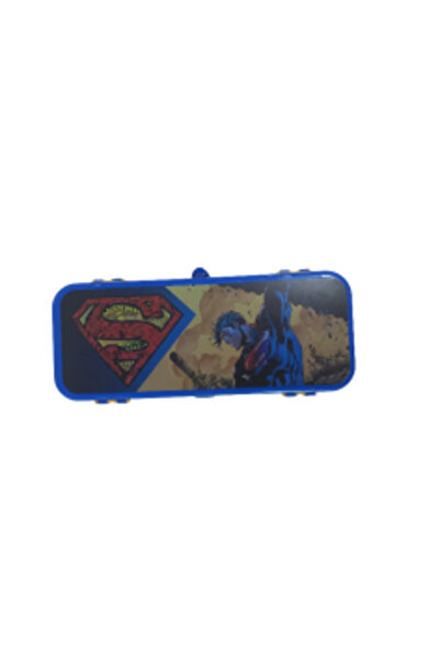 Tuffex School pencil case, plastic, 21 x 9 x 4 cm, Superman TP 522-5,