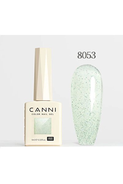 Canni 9 ml Glitter Uv Led Kalıcı Oje Hema Free 8053