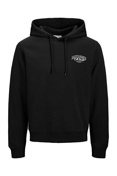 Jack & Jones JJMAKOTO Sweat Hood Erkek Kapüşonlu Sweatshirt - Konforlu ve Modern