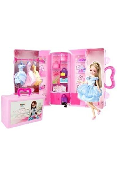 LeanToys Dress Doll Lelia with Wardrobe and Accessories, LeanToys, 7358