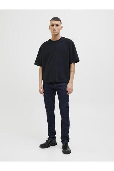 Jack & Jones Jjitim Jjdavis Jos 777 Lıd Noos tamnoplave muške jeans pantalone...