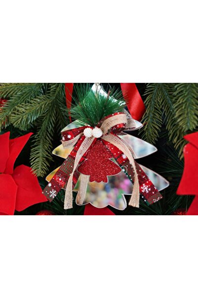 Flippy Στολίδι χριστουγεννιάτικου δέντρου, Flippy, Έλατο, Ασημί, Γυαλιστερό, 14*17CM, Ακρυλικό, Εσωτερικού/Εξωτερικού Χώρου