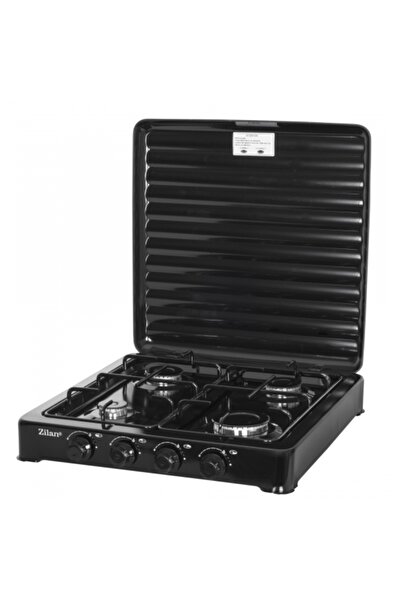Zilan Gas Stove/Hob with 4 Burners - LPG cylinder supply, Power: 2300/1600/1600/900W