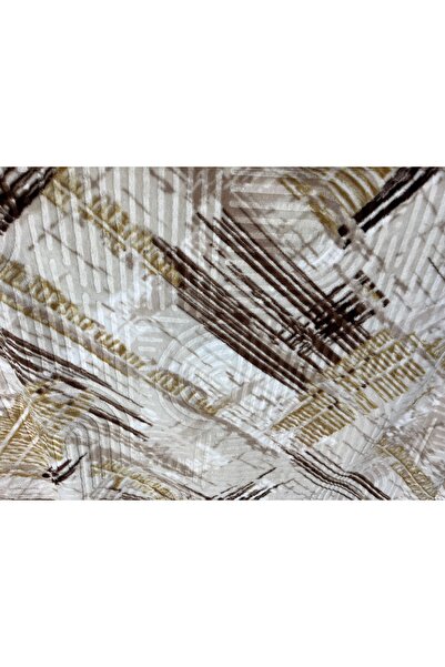 AMASYALI HOME The 6 m2 non-elastic embossed carpet cover has an extra hem allowance of 200*300 dimensions.