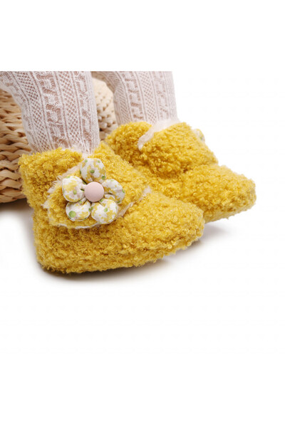 BebeNou Ghete galbene muștar pentru copii mici - Floricica LIhz0551-2-sa5