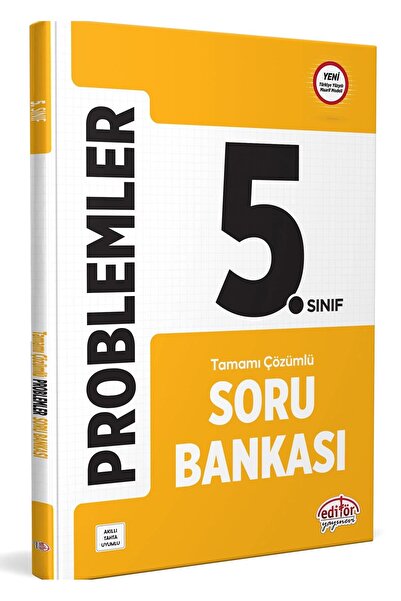 Editör Yayınevi 5.Sınıf Problemler Soru Bankası /