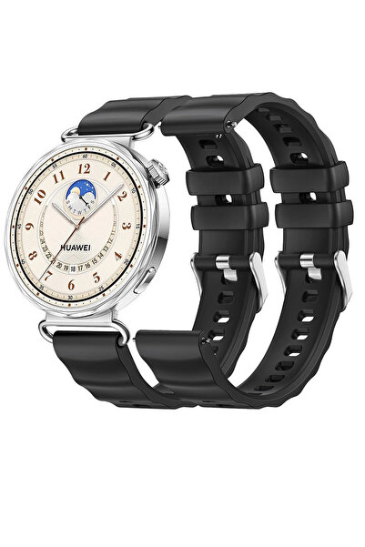 Nezih Case Huawei Watch GT6 41mm / Gt5 / Gt4 / 41mm Uyumlu ZigZag Tasarımlı S...