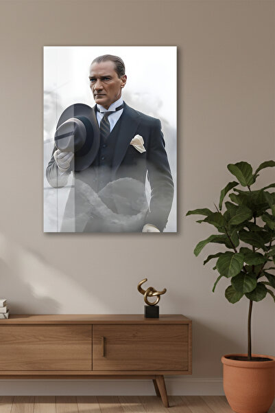 huhuli Cam Mustafa Kemal Atatürk Printed Painting Huhu825C