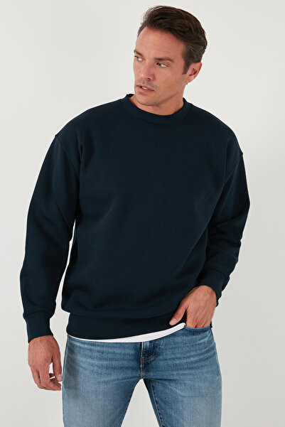 Buratti Ανδρικό φούτερ Regular Fit Crew Neck με λουράκια, συσκευασία 2 τεμαχίων SWEAT 5905255S2