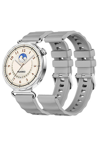 Nezih Case Huawei Watch GT6 41mm / Gt5 / Gt4 / 41mm Uyumlu ZigZag Tasarımlı S...