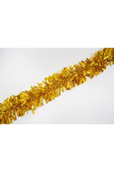 Flippy Χριστουγεννιάτικη διακόσμηση, Flippy, κίτρινη, μέγεθος: 2 m x 9 cm υλικό: φύλλο PVC, εσωτερικής/εξωτερικής χρήσης