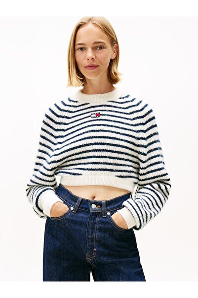 Tommy Hilfiger TJW CROP BADGE SWEATER