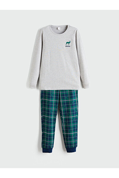 LC Waikiki Pijamale pentru băieți cu gât crew