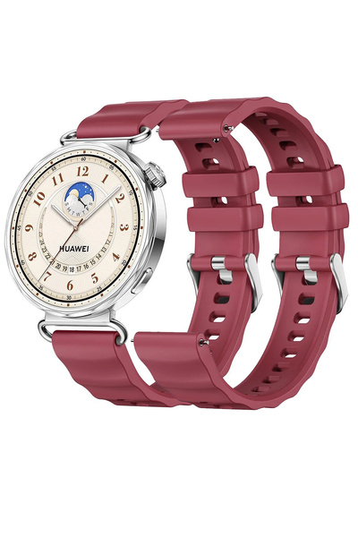 Huawei Watch GT6 41mm /Gt5/Gt4/41mm Compatible ZigZag Design Silicone Strap 18MM