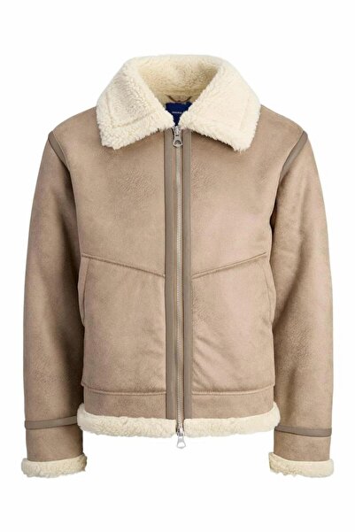 Jack & Jones Jack Jones Liverpool Aviator Faux Leather Men's Jacket 12282948