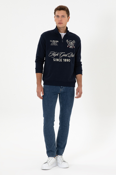 U.S. Polo Assn. Erkek Mavi Slim Fit Jean Pantolon 50308289-DN0022