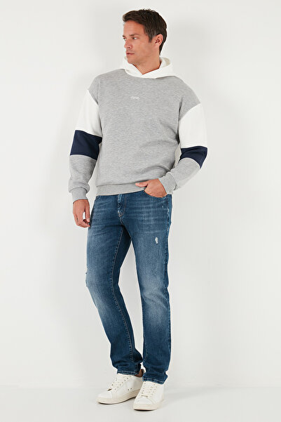 Buratti Бавовняний Relaxed Fit з капюшоном, з м'якою підкладкою, чоловічий світшот SWEAT 5905299