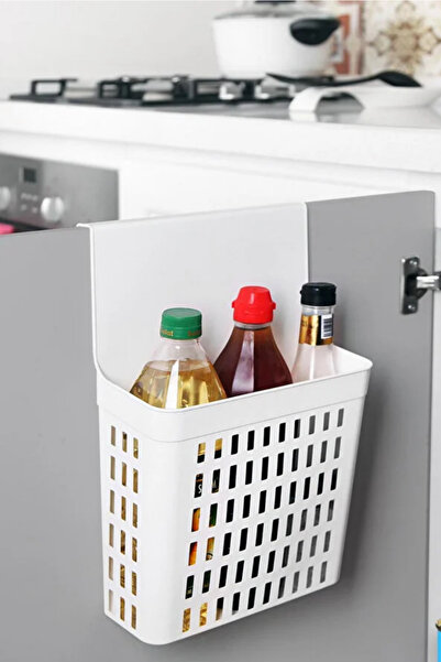 ego home Practical Multi-Purpose Hanging Closet Detergent Holder Hangable Closet Organizer Basket - 1 Piece