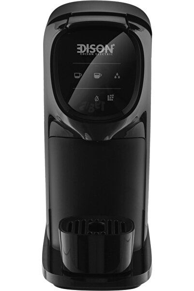Edison Brio Coffee Maker, 1200 W, 1 L, 19 Bar, Digital Display, 3A-C285A - Black