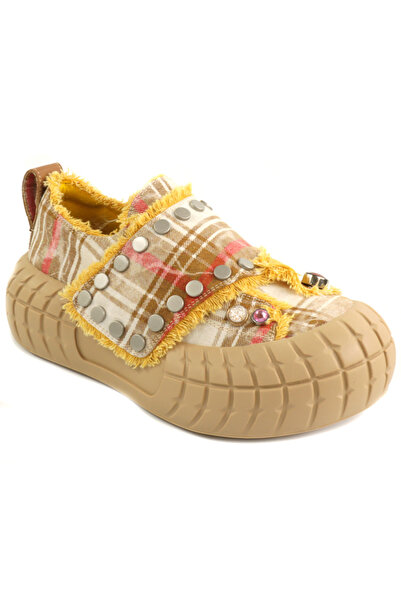 FEELİNG Women's fashion shoes TA546006-kaki-37