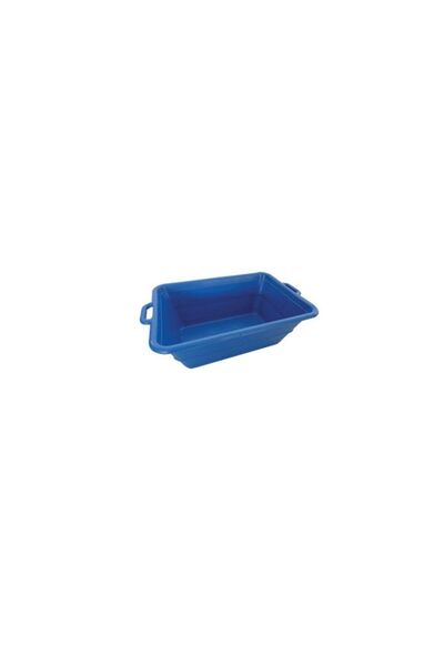 Gimihome 80 L rectangular tub with handles, 88 x 54 x 29 cm, durable plastic