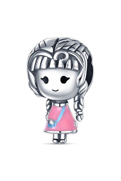 Bijuterii Nadiela Talisman Argint 925, Charm pentru bratari – Fetita dulce