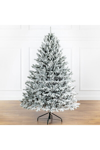 SERSIMO Brad artificial de Crăciun Deluxe de la Sersimo, Alpin Select înzăpezit, complet 3D, 180 cm