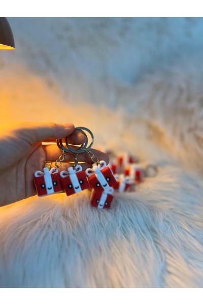 3dnovacomtr Sevimli Hediye Kutusu Anahtarlık