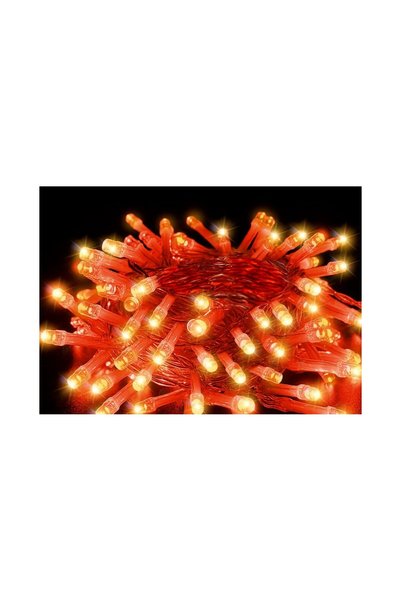 Gimihome Luminițe liniare de Crăciun, roșii, 30 m, 300 LED-uri, 8049R