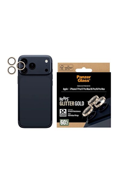 CARE by PanzerGlass® Προστασία Κάμερας για iPhone 16 Pro / 16 Pro Max / 17 Pr...