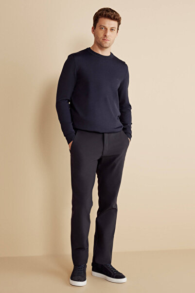 BROOKS BROTHERS Erkek Lacivert İçten Bağcıklı Pantolon