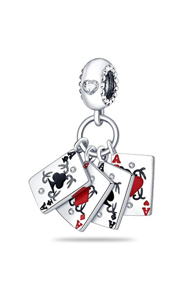 Bijuterii Nadiela Talisman Argint 925, Charm pentru bratari – Careu de ASI