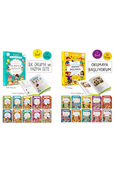 Bilgi Park Bilgipark 1. Sınıf İlk Okuma ve Yazma + Okumaya Başlıyorum ANETİL ...