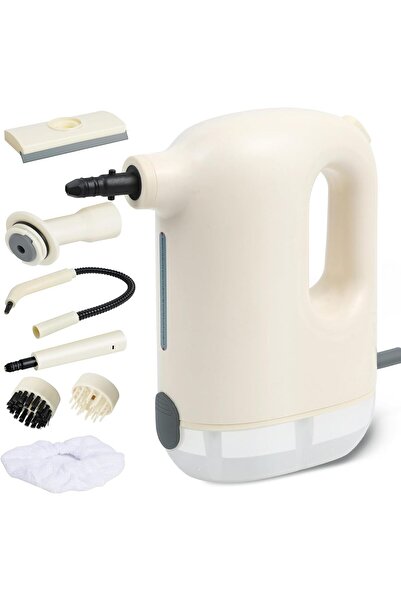Generic Handheld Steam Cleaner, 1200W Quick 10-Second Steam, Visible Water Tank, 8 Accessories