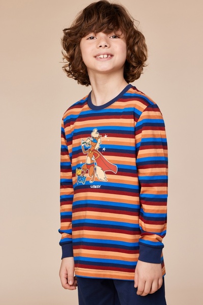 Woody Pijamale pentru băieți 10-16 ani - Plc - 913 S Stripe Pony