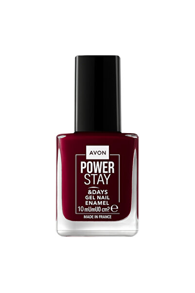 Other Oja gel cu efect hibrid AVON Powerstay Stay Put Sangria