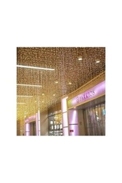 Gimihome Christmas curtain fringe lights, red LED, 240 LEDs, 5 m, model 9014R