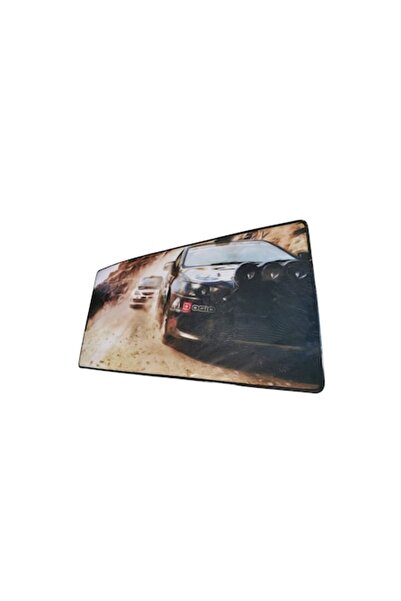 Doty Mousepad supradimensionat Boomer Doty®, design auto, 60x30 cm, cauciuc antiderapant, negru/maro