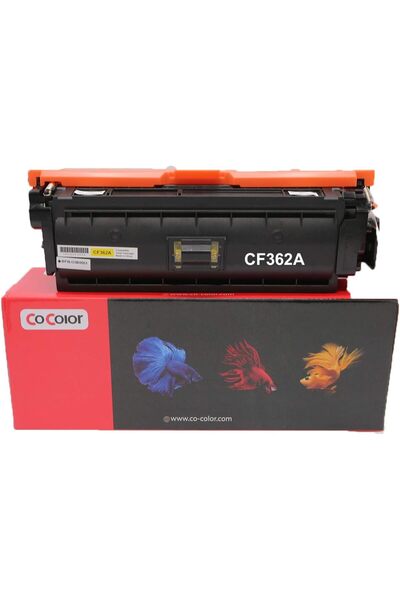 cocolor 508A Full-Color Laser Toner Set CF360A-CF363A - Compatible with HP Color LaserJet Enterprise MFP M57