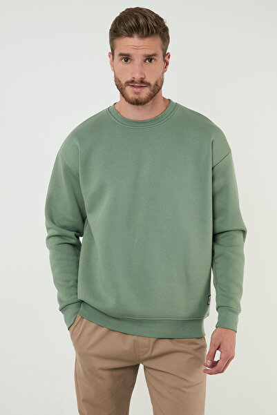 Buratti Ανδρικό φούτερ Regular Fit Crew Neck με λουράκια, συσκευασία 2 τεμαχίων SWEAT 5905255S2