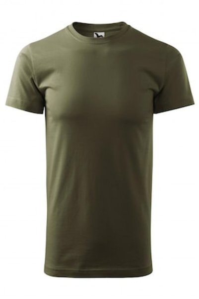 Malfini - Tricou unisex Heavy Nou, militar, mărimea M
