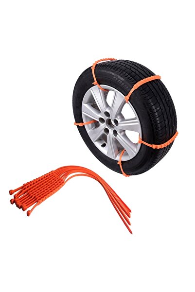 Avex Set of 10 Anti-Slip Strips for Car Tires, adjustable, length 93.5 cm