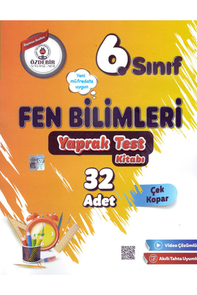 ÖZDEBİR YAYINEVİ 6.Sınıf Fen Bilimleri Yaprak Test