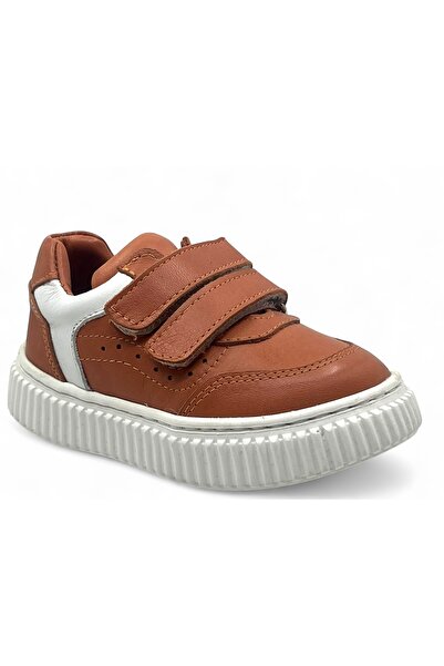 HAPPY WALK Leather Orthopedic Sole Unisex Kids Casual Shoes