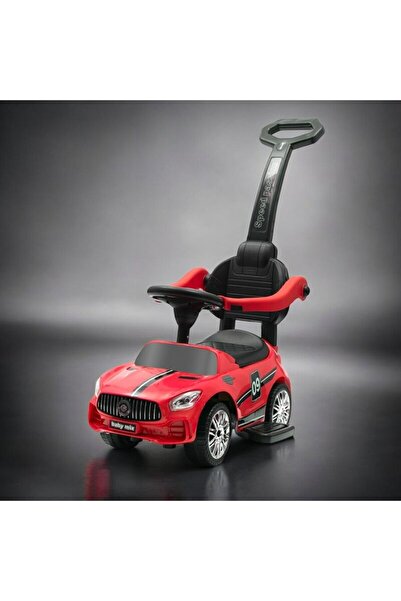 Babymix Push car, Baby Mix, Bouncer, 3 in 1, With melodies and horn, 12-36 months, Red