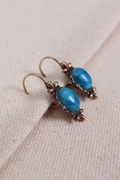 Süspüs Accessories Turquoise Jewelled Authentic Earrings
