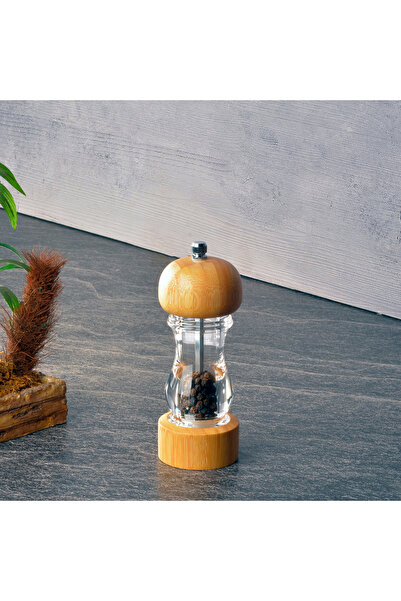 Tohana Bambu Akrilik Karabiber Değirmeni