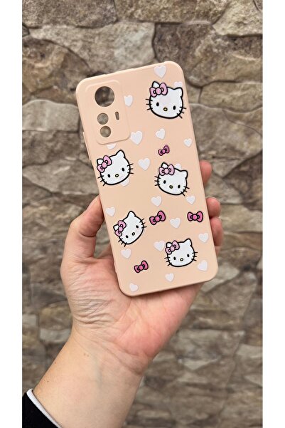 Vip Case Redmi Note 12S Uyumlu Hello Kity Silikon Darbe Emici Klasik Korumalı...